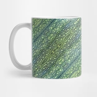 Green Veggie Skin Pattern Mug